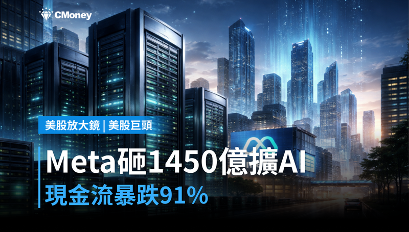 【美股巨頭】Meta砸1,450億美元擴張AI,自由現金流卻暴跌91%