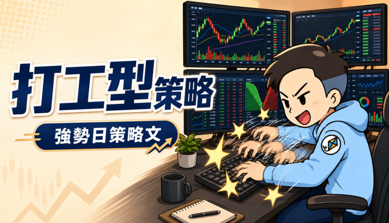 打工型交易者-強勢日 策略文