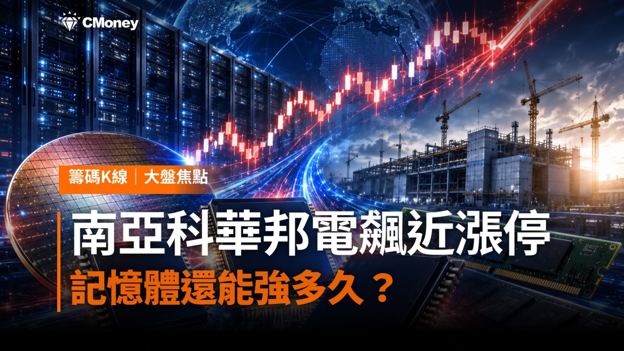 南亞科華邦電再飆近漲停,記憶體還能強多久?