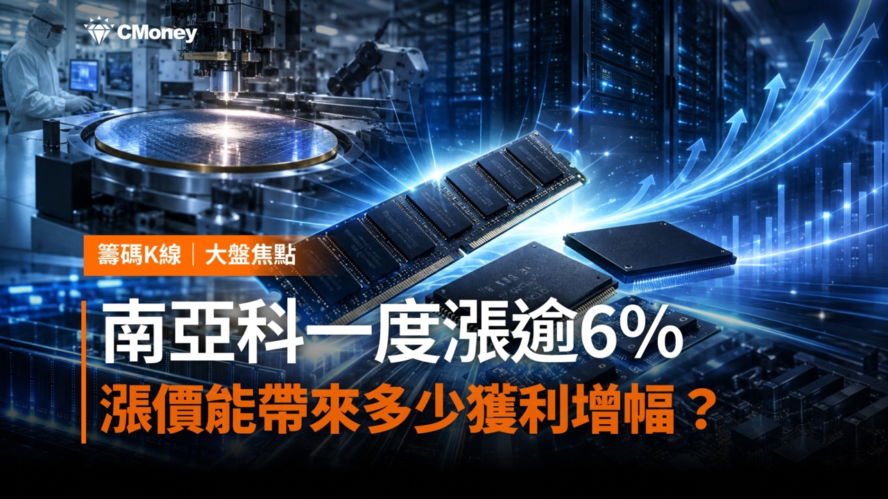 南亞科盤中一度漲逾6％，記憶體漲價能帶來多少獲利增幅？