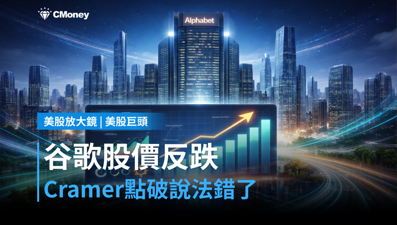 【美股巨頭】谷歌股價反跌，Cramer點破：數字對，但說法錯了
