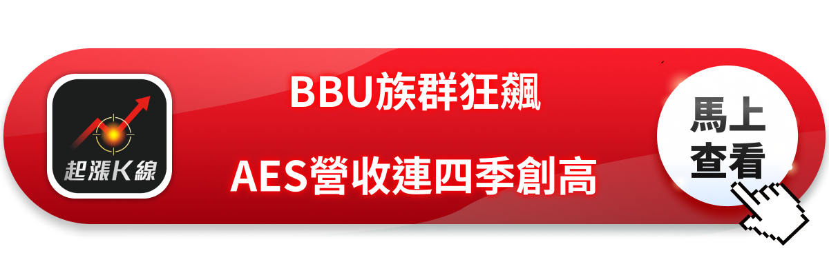 AI電力剛需引爆BBU商機!AES營收連四季創新高強勢領軍