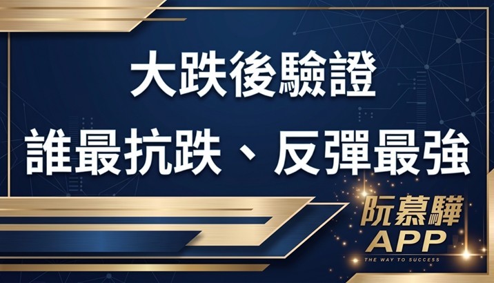 【美股週報】 大跌之後的驗證 什麼族群能抗跌且反彈又大漲
