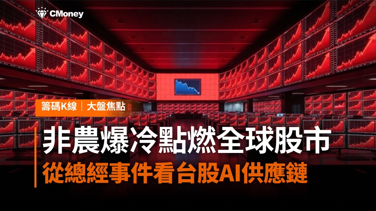 非農爆冷點燃全球股市:從總經事件看台股AI供應鏈三雄