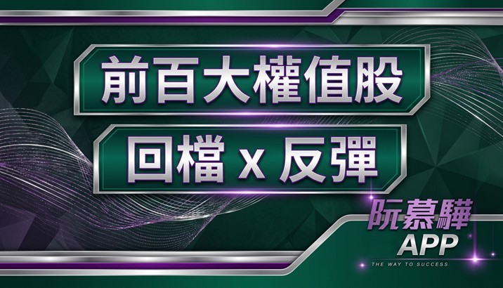 【產業報告】100 大權值股｜回檔 × 反彈 兩段區間對照