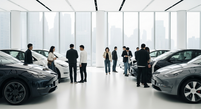 【即時新聞】最新中國車市數據曝光！特斯拉(TSLA)銷量強壓理想汽車(LI)，電動車市佔狂飆破65％