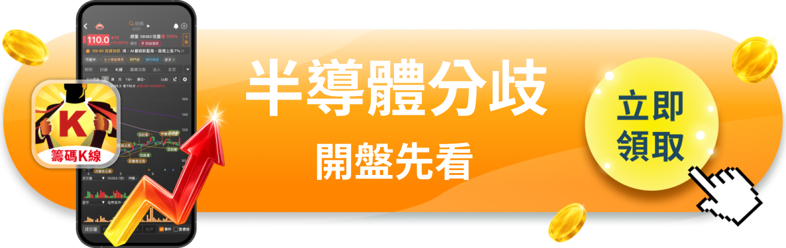 查看台股開盤關鍵清單
