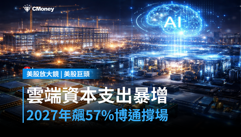 【美股巨頭】四大超大規模雲端業者資本支出2027年暴增57％，博通成融資擔保主角