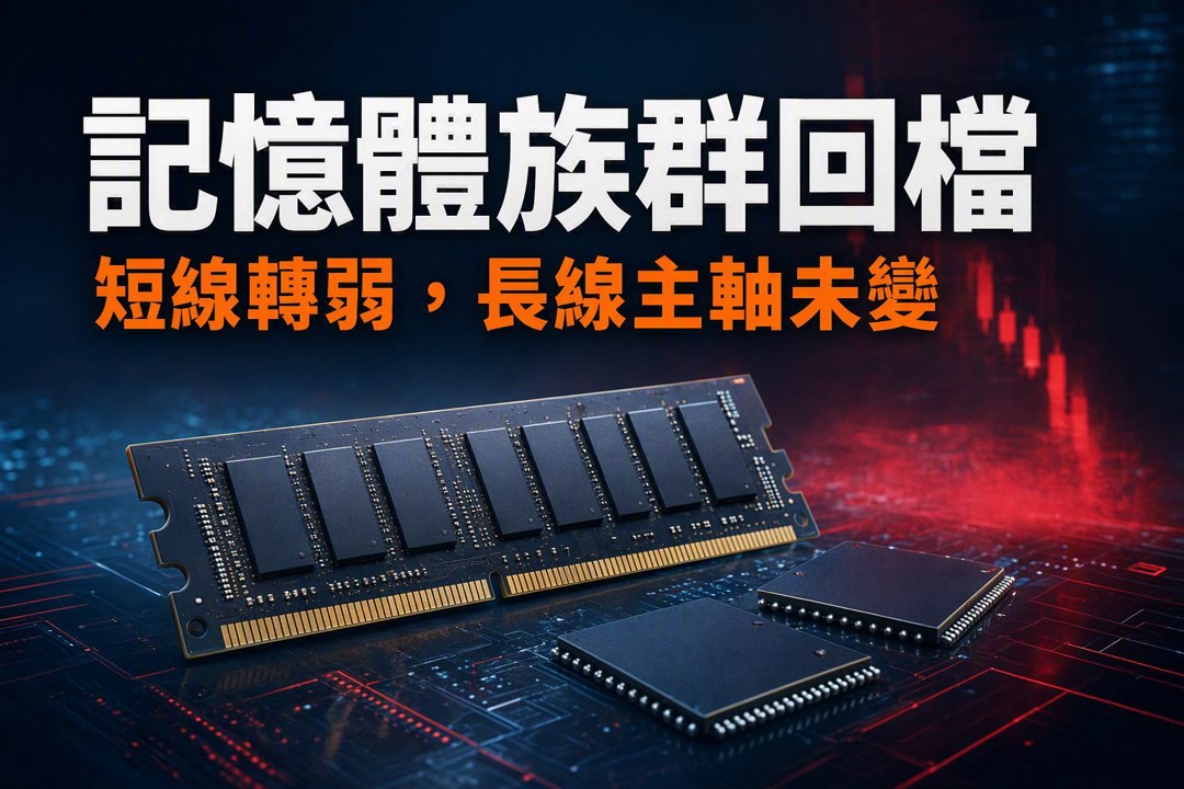 記憶體族群跌勢擴大,報價續弱會拖進整理期嗎?-思齊波段操盤手 | CMoney投資網誌