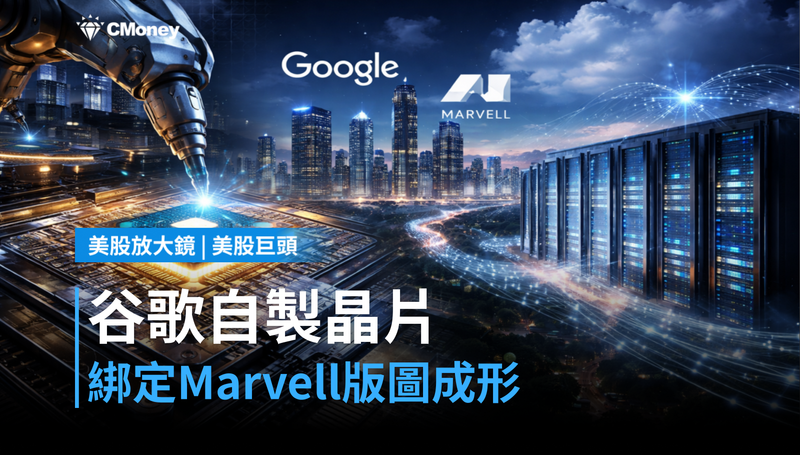 【美股巨頭】谷歌綁定Marvell，自製晶片版圖正在成形