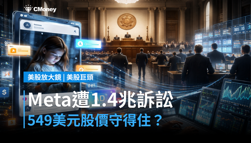【美股巨頭】Meta面臨1.4兆美元罰款上限訴訟,549美元的股價守得住嗎?