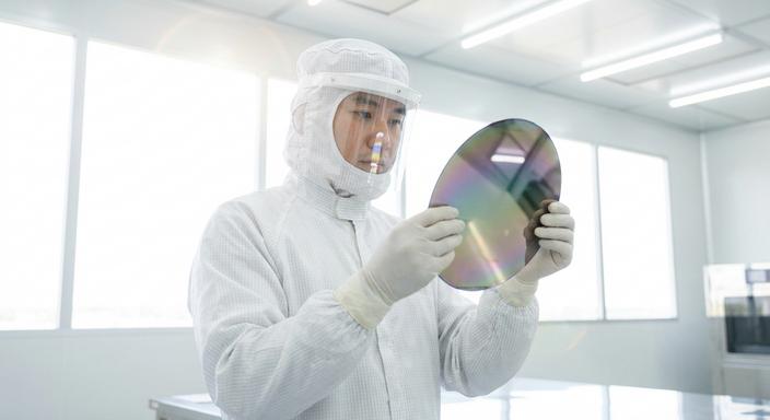【即時新聞】最新矽晶圓3年首見漲價潮逾1成,帶動嘉晶同步強攻逆勢爆發