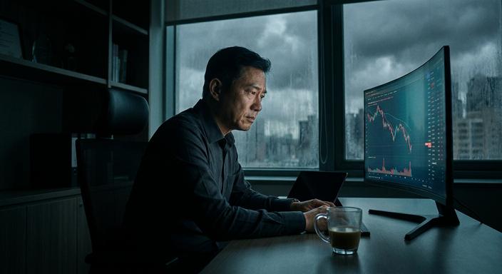 【即時新聞】台股強勢反彈逾四百點,台達電股價未跟隨大盤呈現小跌震盪