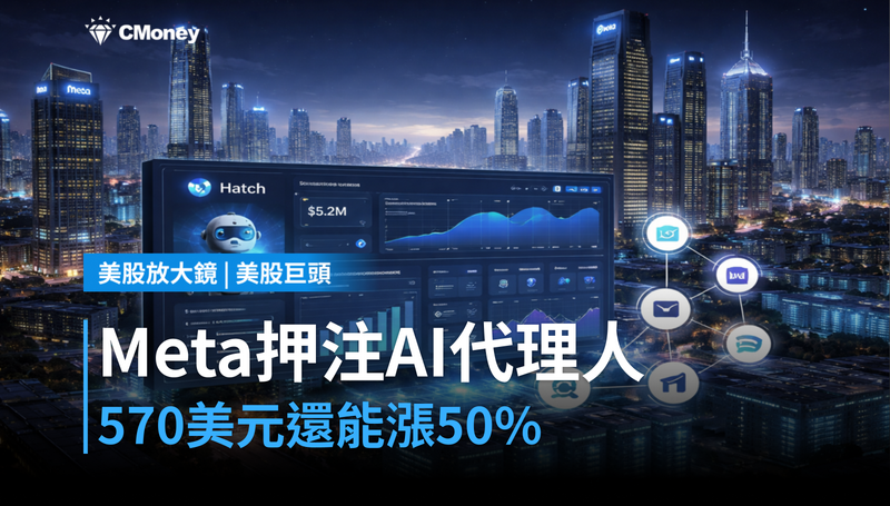 【美股巨頭】Meta押注AI代理人，570美元還能再漲50％？