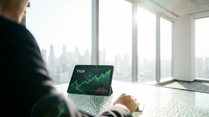 【即時新聞】UP Fintech(TIGR)第二季營收狂飆逾31％，受惠星港新客湧入帶動股價大漲