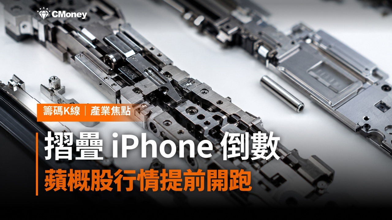 摺疊 iPhone 倒數 14 天:鉸鏈三雄率先點火,蘋概股行情提前開跑
