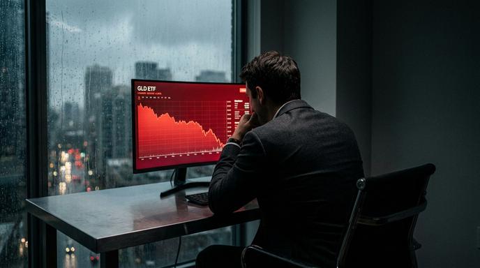 【即時新聞】黃金ETF(GLD)今年漲幅幾乎歸零，美債殖利率狂飆壓抑金價轉弱
