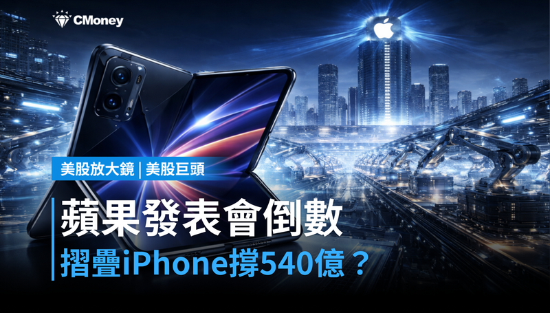 【美股巨頭】蘋果9月9日發表會倒數,可折疊iPhone能撐起540億營收嗎?