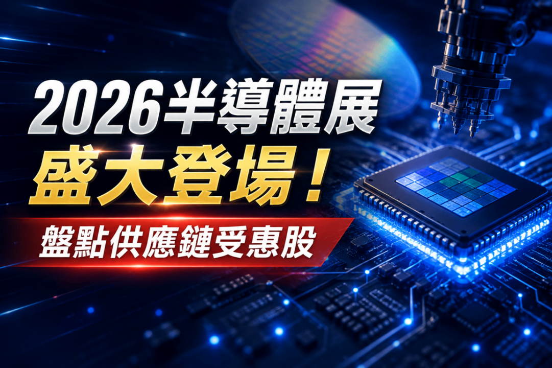 2026半導體展盛大登場!盤點供應鏈受惠股
