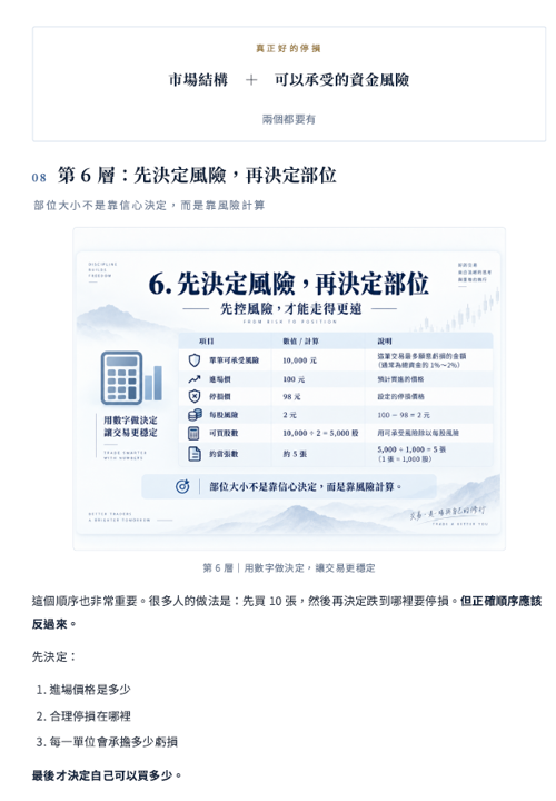 從預測市場到建立交易系統,一套可以真正執行的交易框架