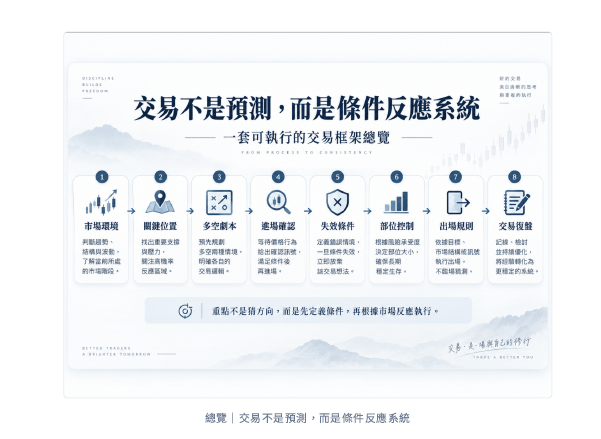 從預測市場到建立交易系統,一套可以真正執行的交易框架
