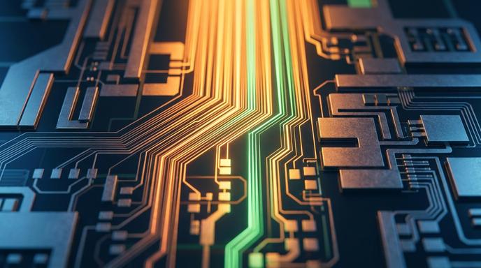 電子零組件與AI伺服器供應鏈營收表現示意圖