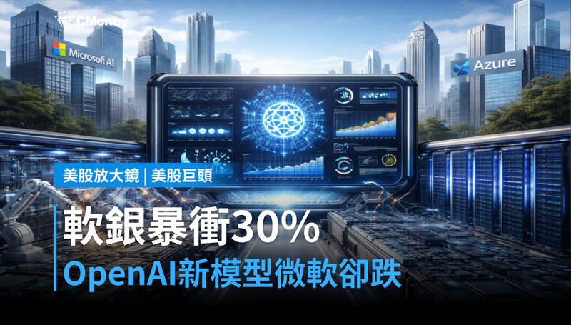 【美股巨頭】OpenAI新模型帶動軟銀暴衝30％，微軟卻在跌？市場在算哪筆帳