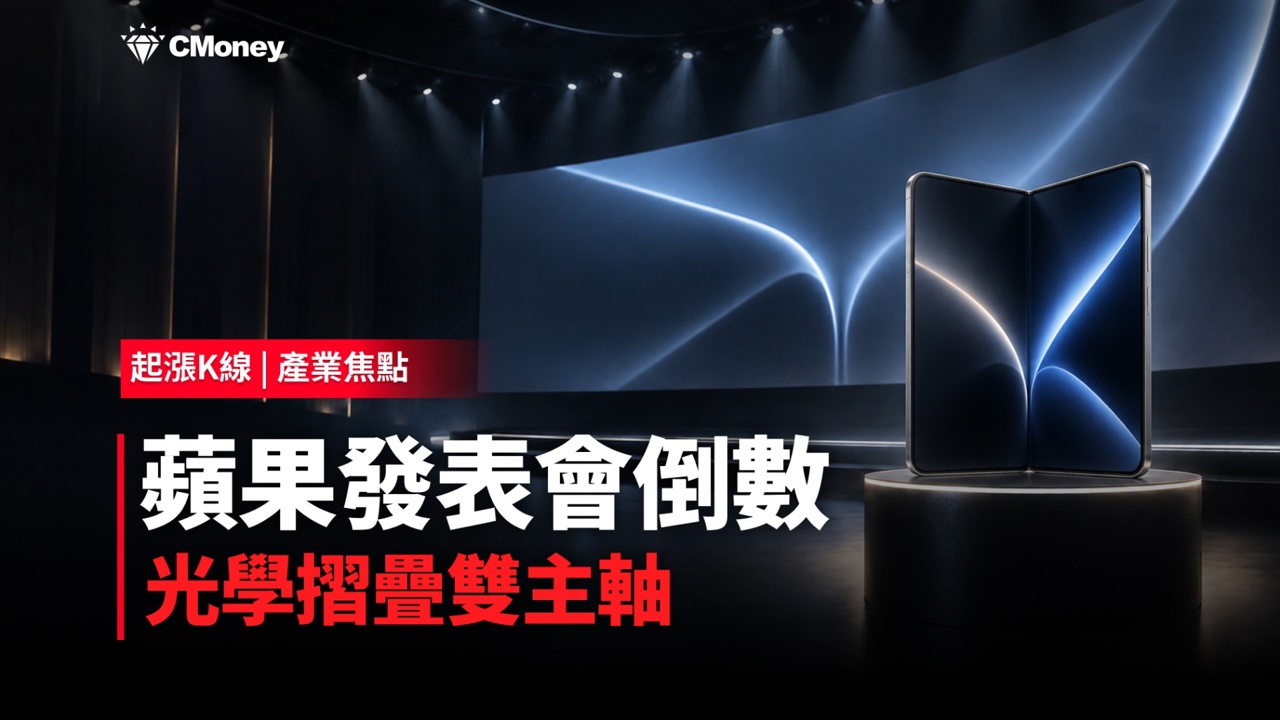 指數站上47,000點！蘋果發表倒數，光學摺疊雙主軸是否利多出盡？