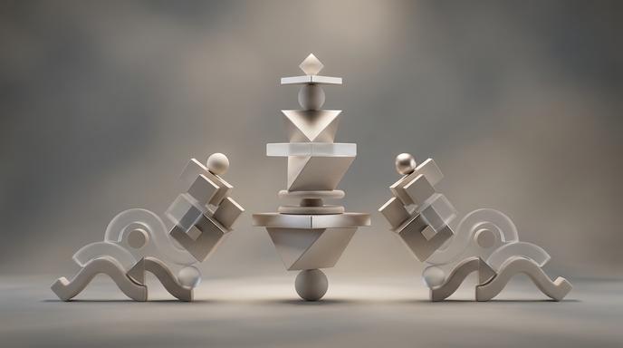美股 AI 科技類股與機構投資佈局示意圖