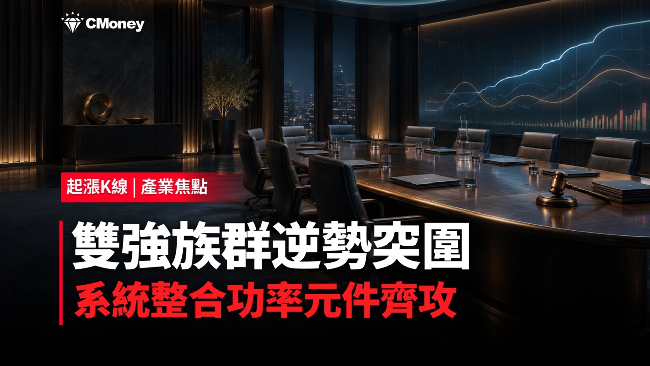 【產業焦點】FOMC會議前夕！軟體系統整合與功率元件雙軸領軍上攻