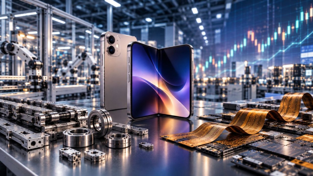 iPhone摺疊機今年登場!2台廠掌握關鍵技術優勢 搶吃供應鏈大單