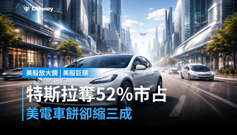 【美股巨頭】特斯拉拿回52%美國電動車市占,但整塊餅縮水三成