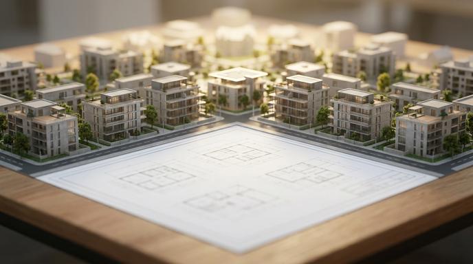 台北房市熱銷社區國宅佔七席及央行政策影響示意圖
