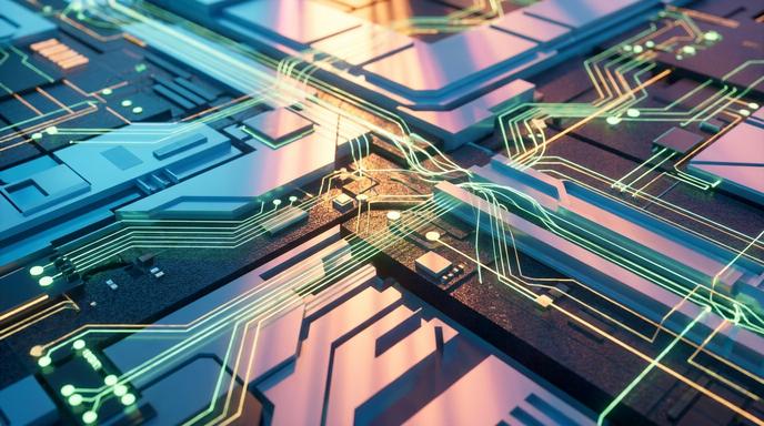 AI伺服器帶動高階載板與PCB供應鏈擴產示意圖