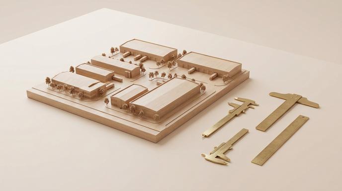 竹科龍潭園區擴建計畫與半導體產業聚落示意圖
