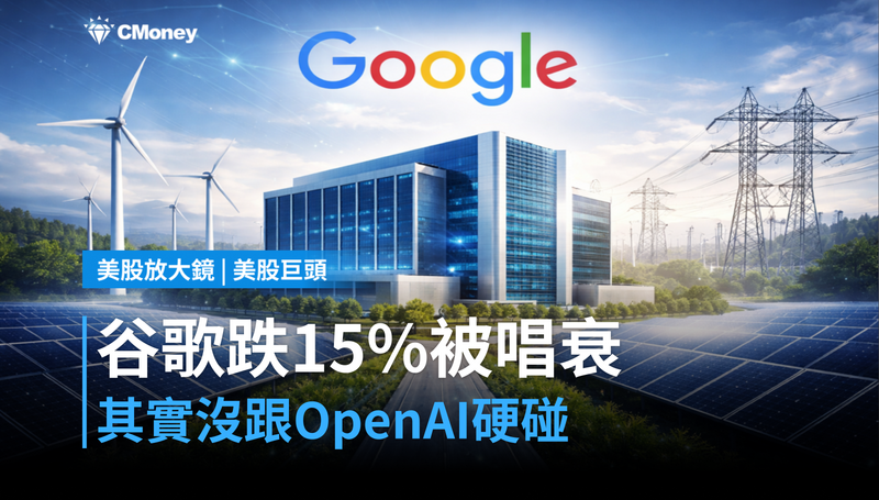 【美股巨頭】谷歌跌15％被唱衰？它根本不是在跟OpenAI打同一場仗