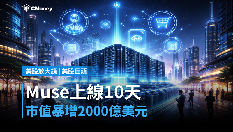 【美股巨頭】Muse上線10天市值暴增2,000億美元