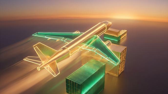 航空貨運與觀光旅遊產業第四季旺季動能示意圖