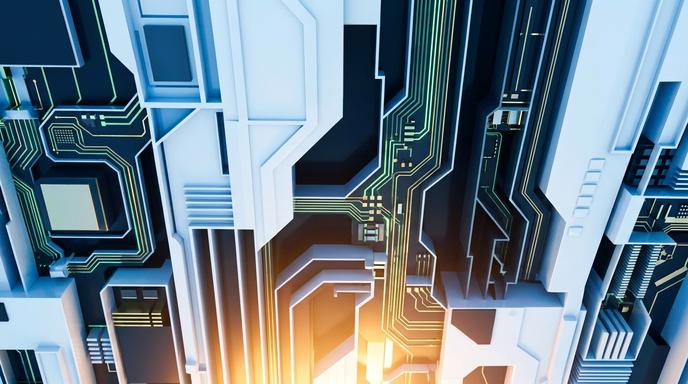 AI半導體供應鏈與高息科技基金資金流向示意圖