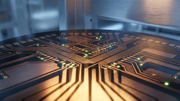 AI晶片推升ABF載板與PCB供應鏈需求示意圖