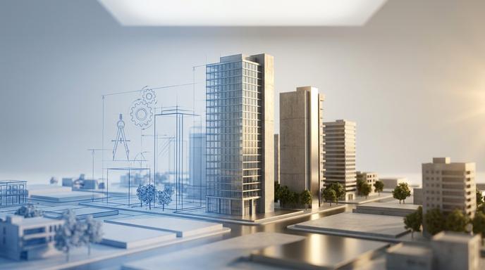 房市回暖與營建土地成本結構解析示意圖