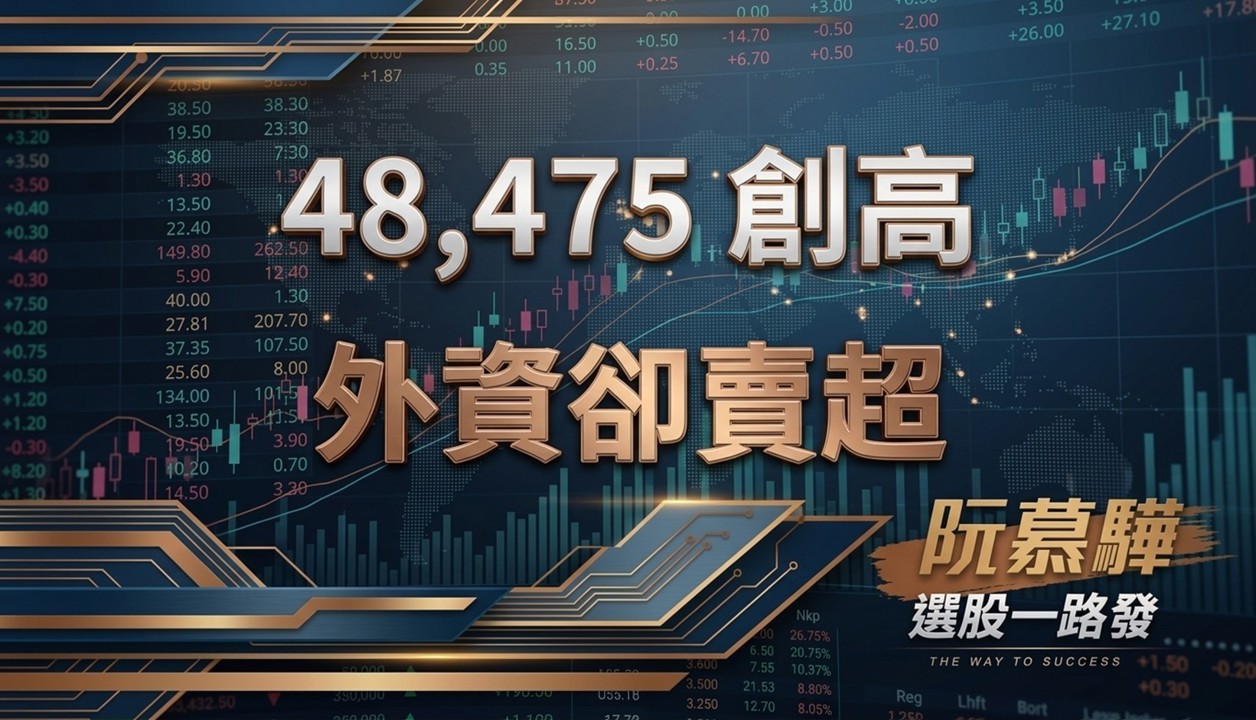 【宏觀週報】48,475再創新高,但外資賣超背離下的下一步