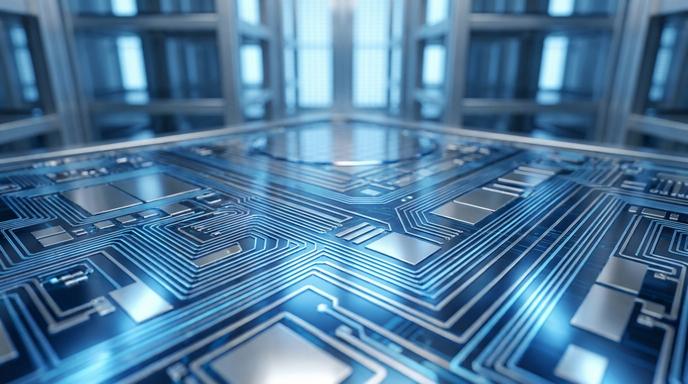 全球 AI 資本熱潮與半導體供應鏈重組示意圖