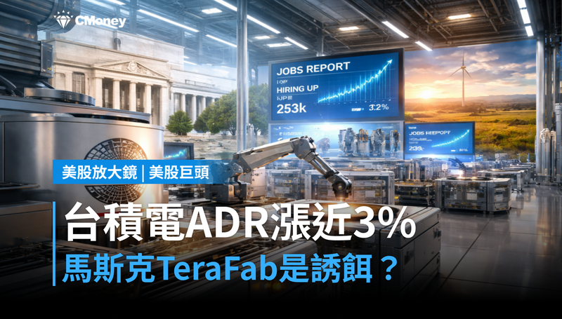【美股巨頭】台積電ADR單日漲近3％，馬斯克TeraFab是誘餌還是壓力？