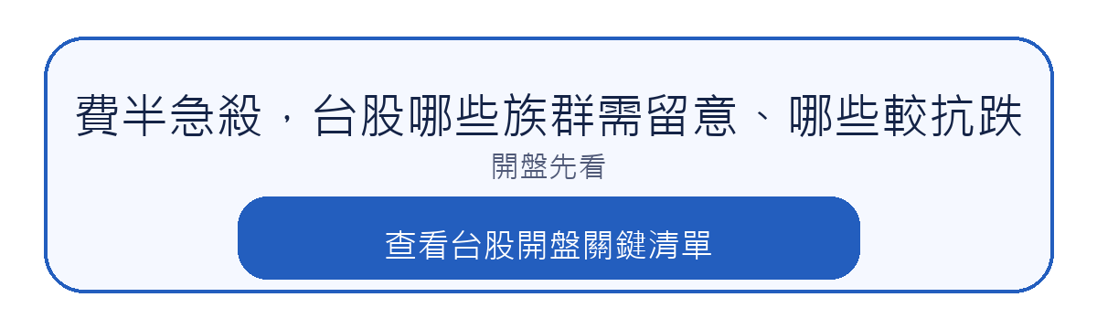 查看台股開盤關鍵清單