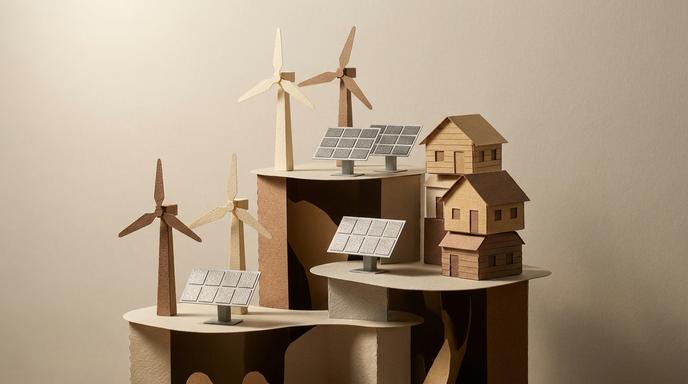 綠電儲能產業與智慧微電網供應鏈示意圖