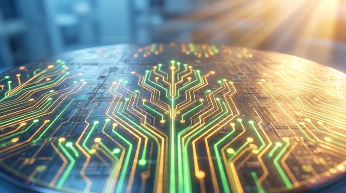 AI 伺服器供應鏈與半導體先進製程擴產示意圖