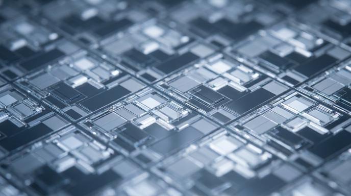 半導體供應鏈兩極化與AI先進製程發展示意圖