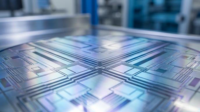 高階電子材料與晶圓代工成熟製程供應鏈發展示意圖