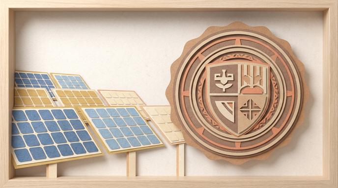 綠能光電開發弊案調查與市場影響示意圖